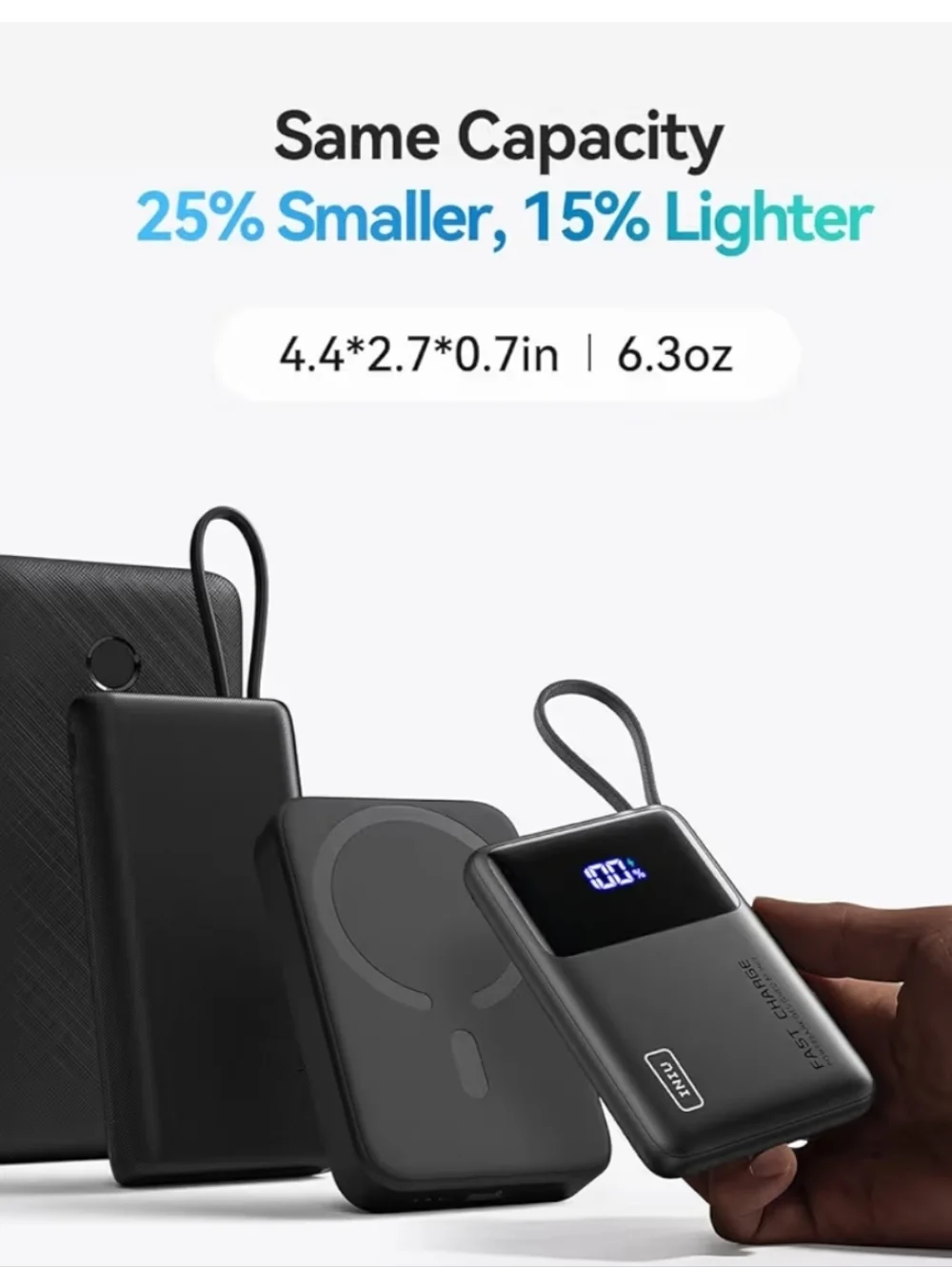 1000mAh Portable Power Bank